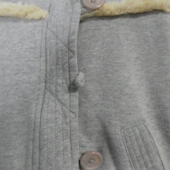 JUICY COUTURE | Pink Tag P | P2P 15 inches measured | Grey Hooded Zip-Up Jacket - Picture 14 of 16